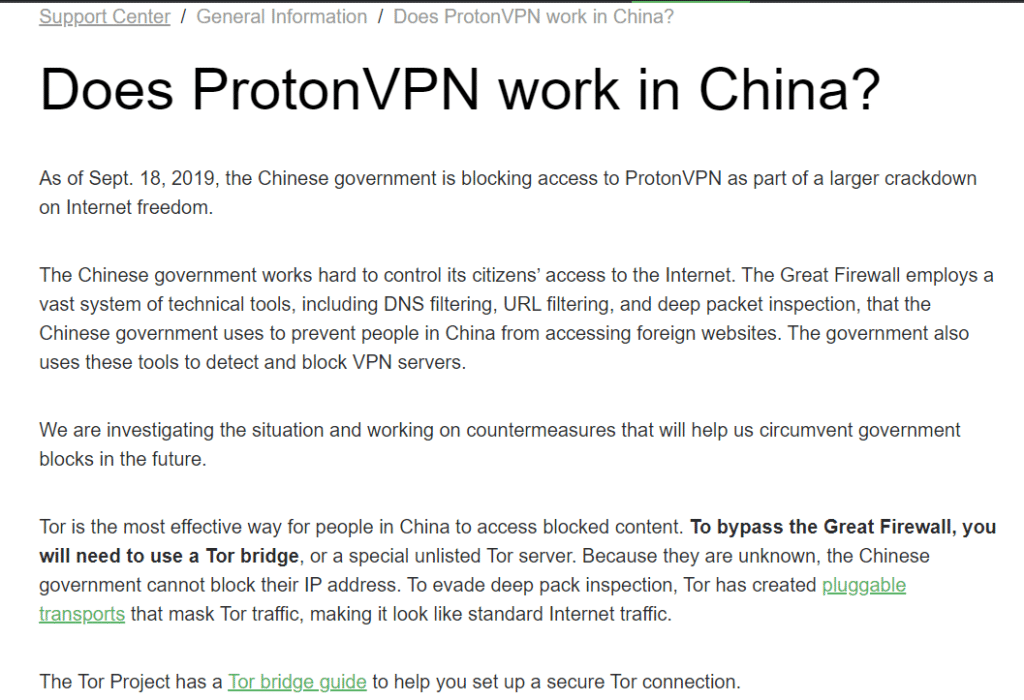 proton does not work in china